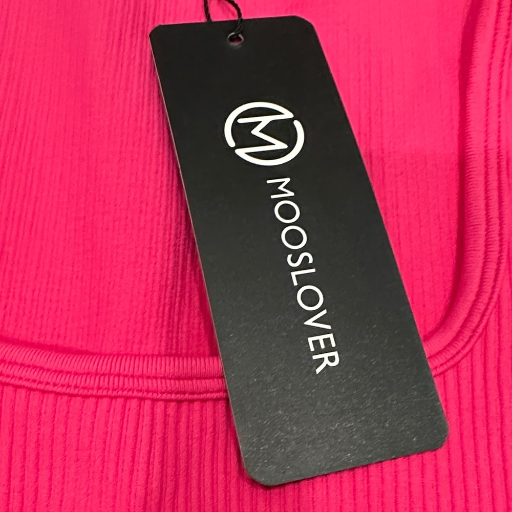 NWT! Hot Pink One Piece Workout Suit - Picture 2 of 6